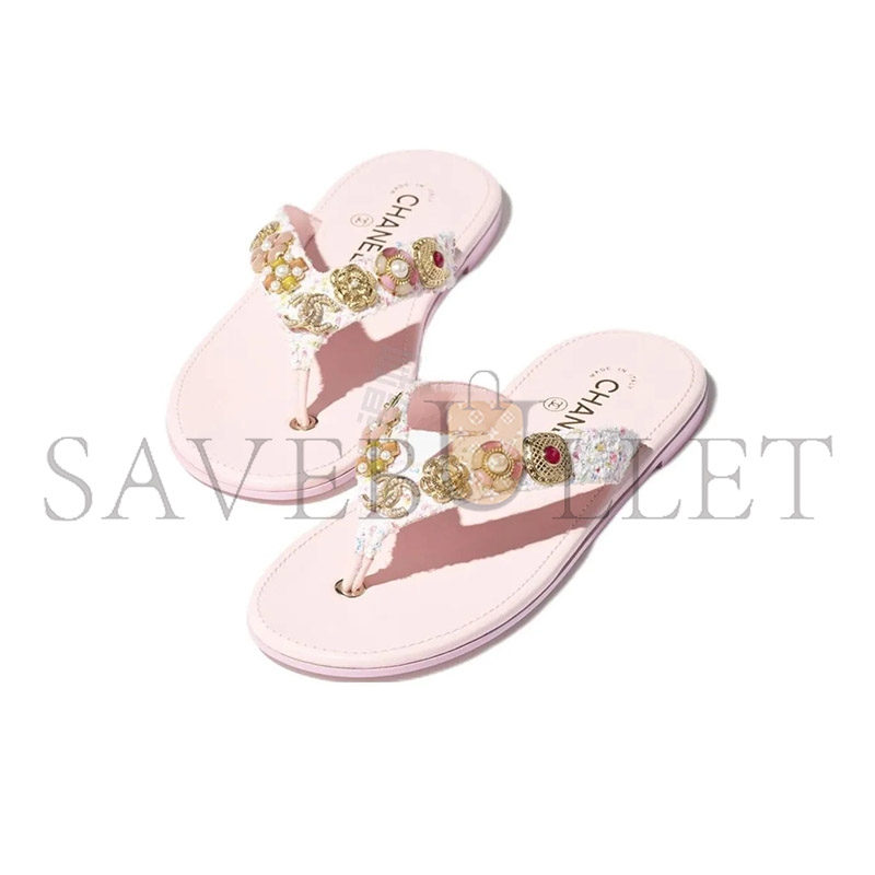 CHANEL 25P FLIP-FLOPS G46304 